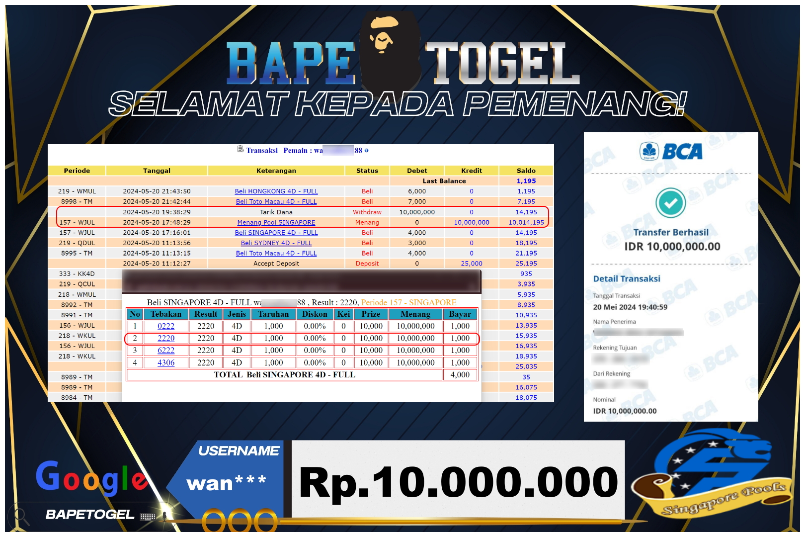 BAPETOGEL